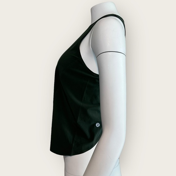 EUC | Lululemon | Swift Ventilated Racerback Running Tank | Green | Small - Picture 4 of 13